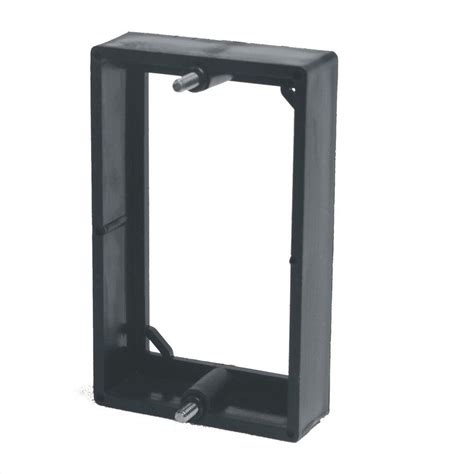 electrical box extender round black|single gang electrical box extender.